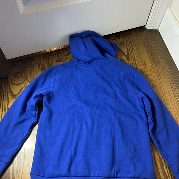 BRAND NEW NBA Blue and Orange New York Knicks Graphic Hoodie - Picture 4 of 4